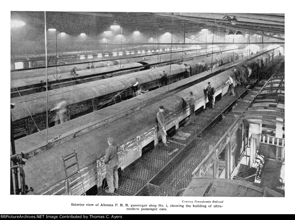 "The Pennsylvania Railroad In Altoona," Page 26, 1949